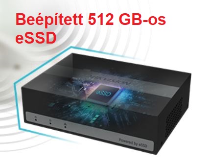 eDVR 4cs.+1 IP, begyazott SSD, energiahatkony, Hikvision DS-E04HQHI-B(STD)